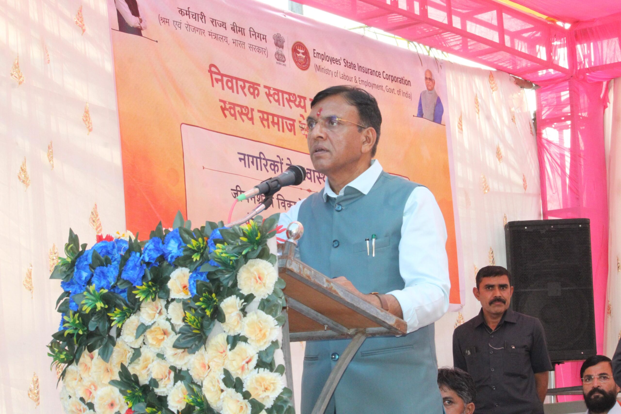 I remained present at Sheel in my parliamentary constituency for the inauguration/foundation stone laying of various development works including the ‘Seva Setu’ programme, as well as a free medical camp.